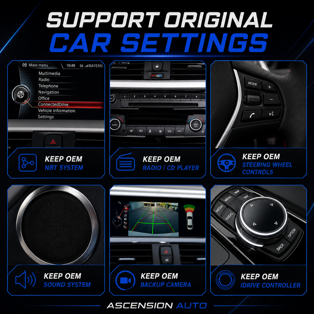 BMW Apple CarPlay Media Screen