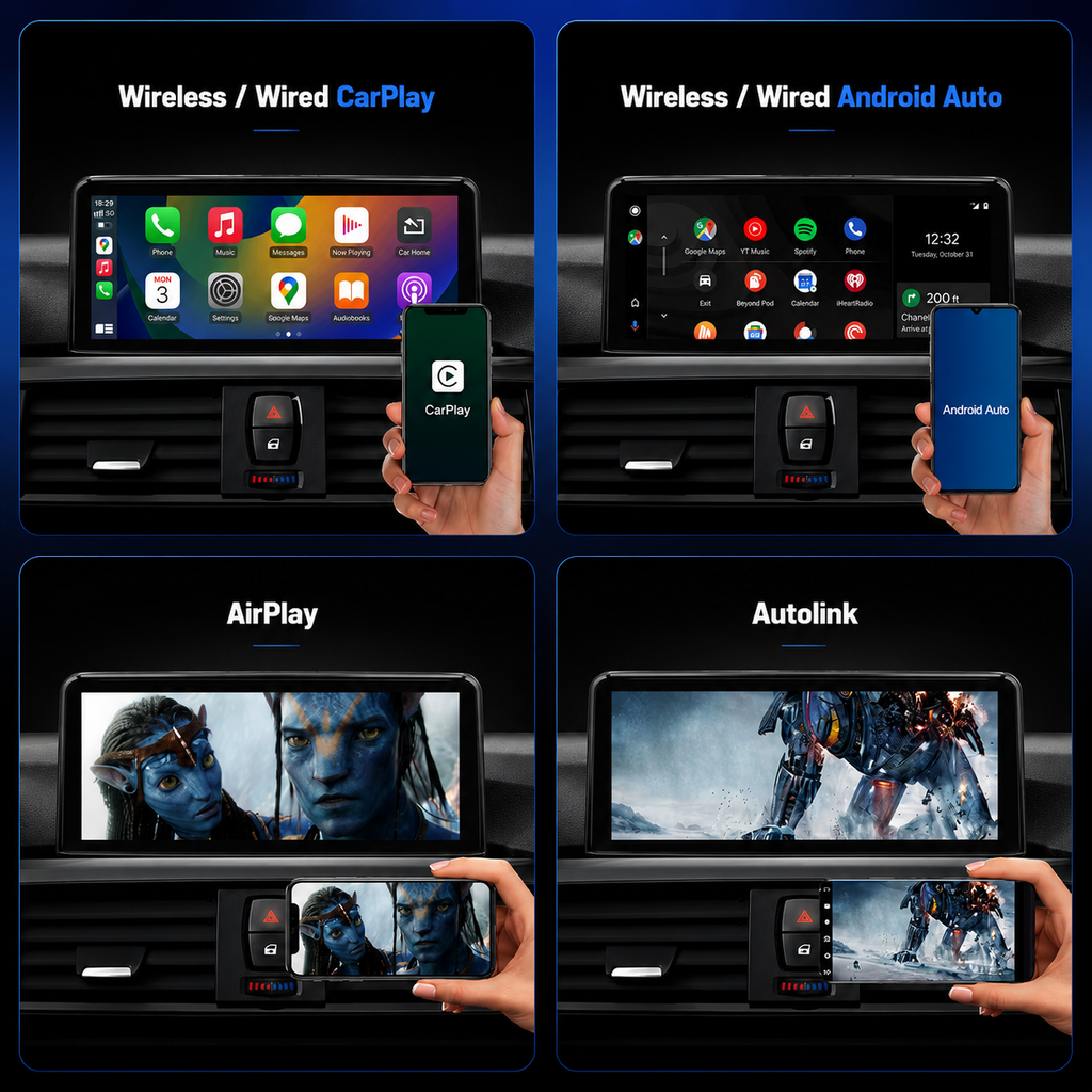 BMW Apple CarPlay Media Screen